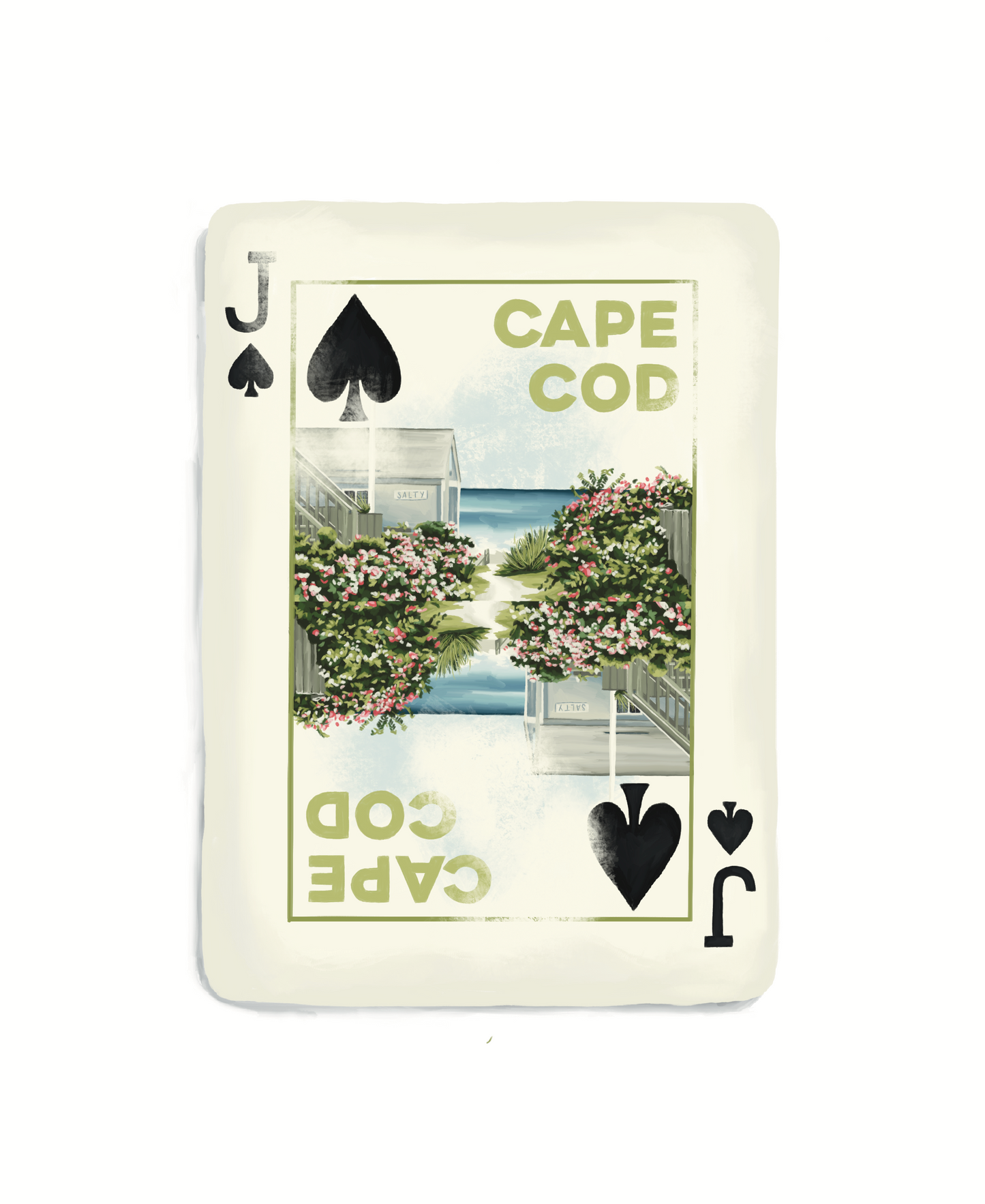 Cape Cod wall art featuring abstract artwork